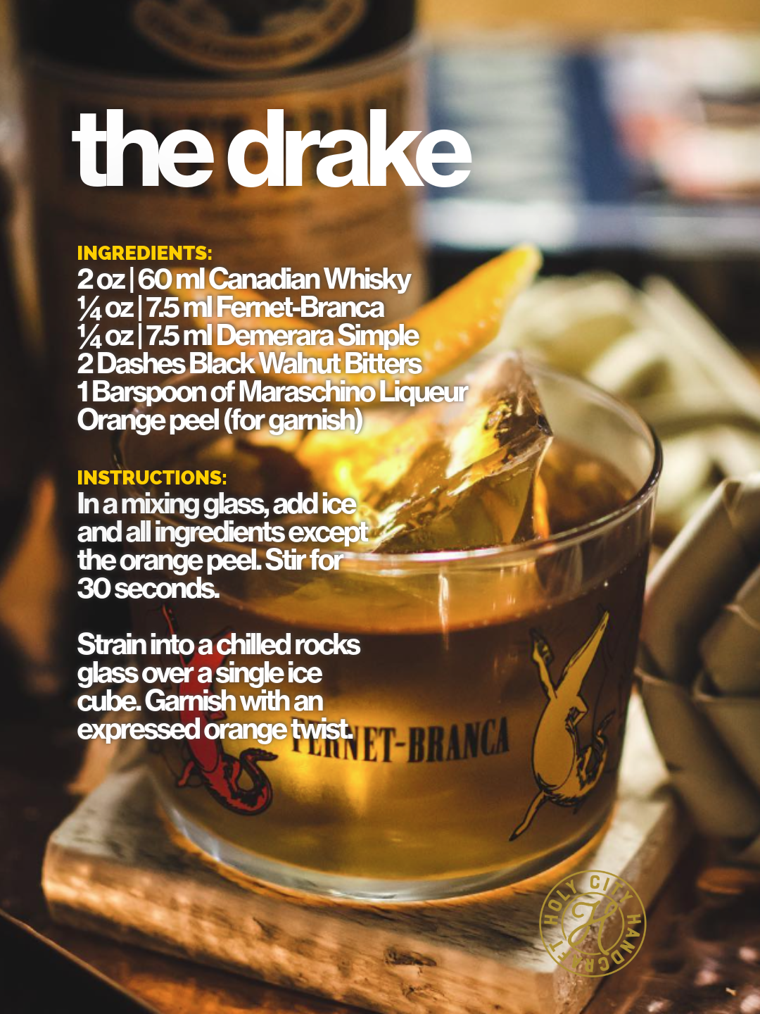 The Drake | Holy City Handcraft